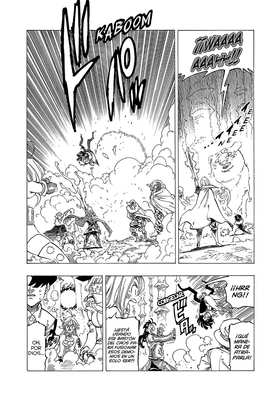 Mokushiroku no Yonkishi Capitulo 119: ¡Choque! ¡Choque! ¡Choque! página 12