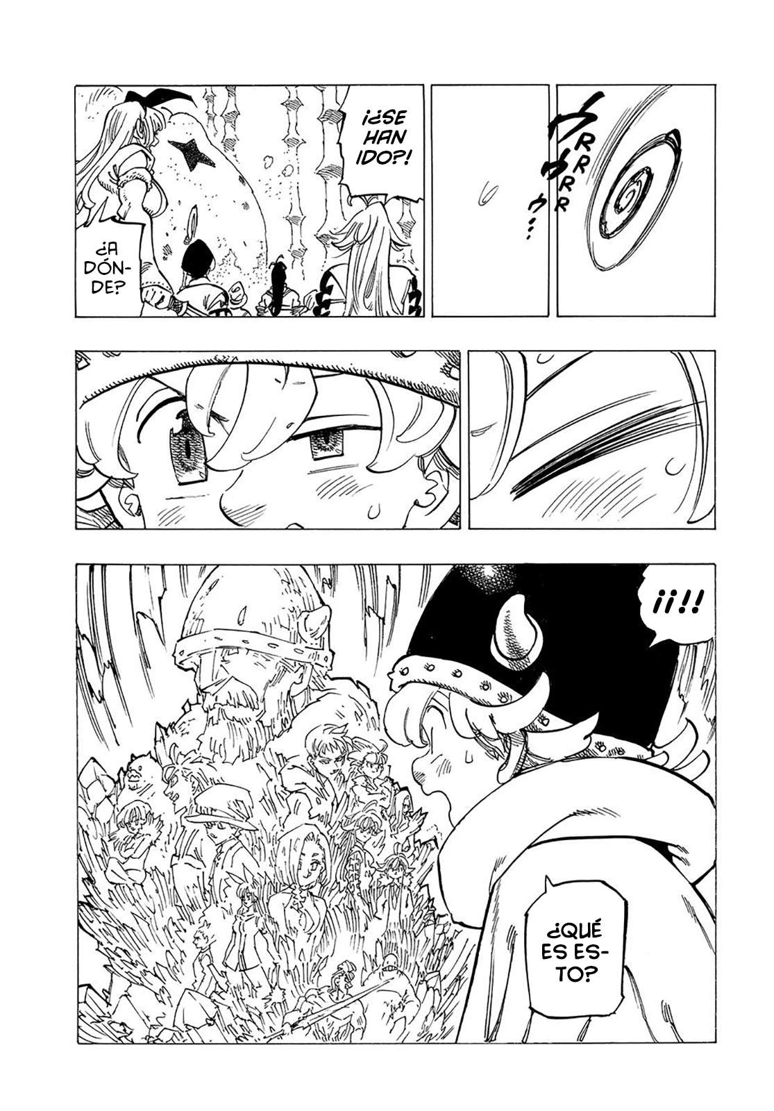 Mokushiroku no Yonkishi Capitulo 119: ¡Choque! ¡Choque! ¡Choque! página 6
