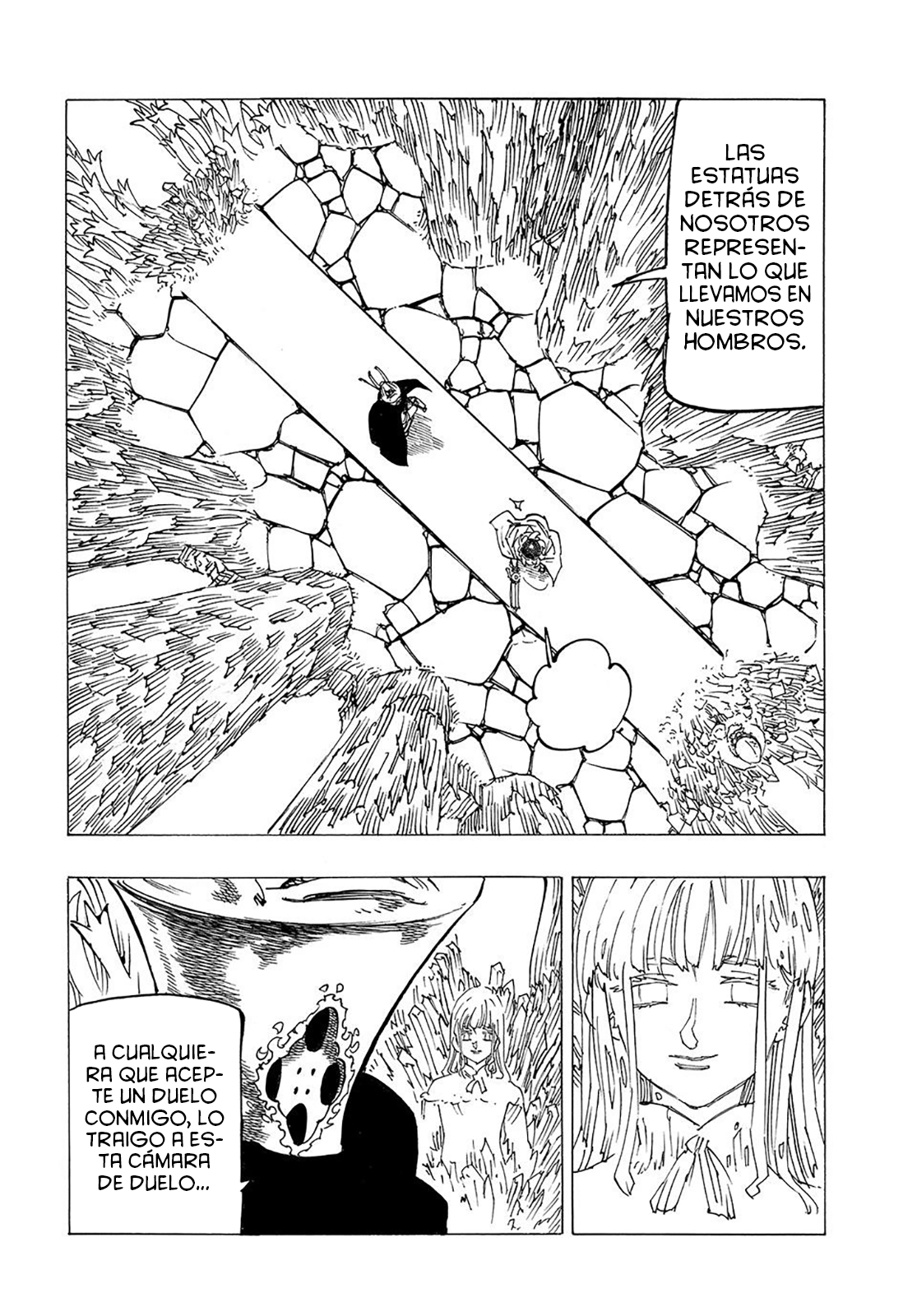 Mokushiroku no Yonkishi Capitulo 119: ¡Choque! ¡Choque! ¡Choque! página 7