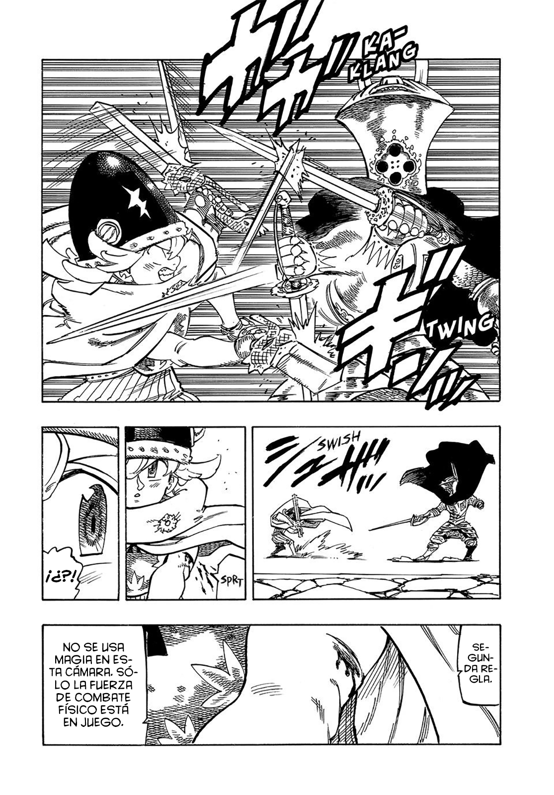 Mokushiroku no Yonkishi Capitulo 119: ¡Choque! ¡Choque! ¡Choque! página 9