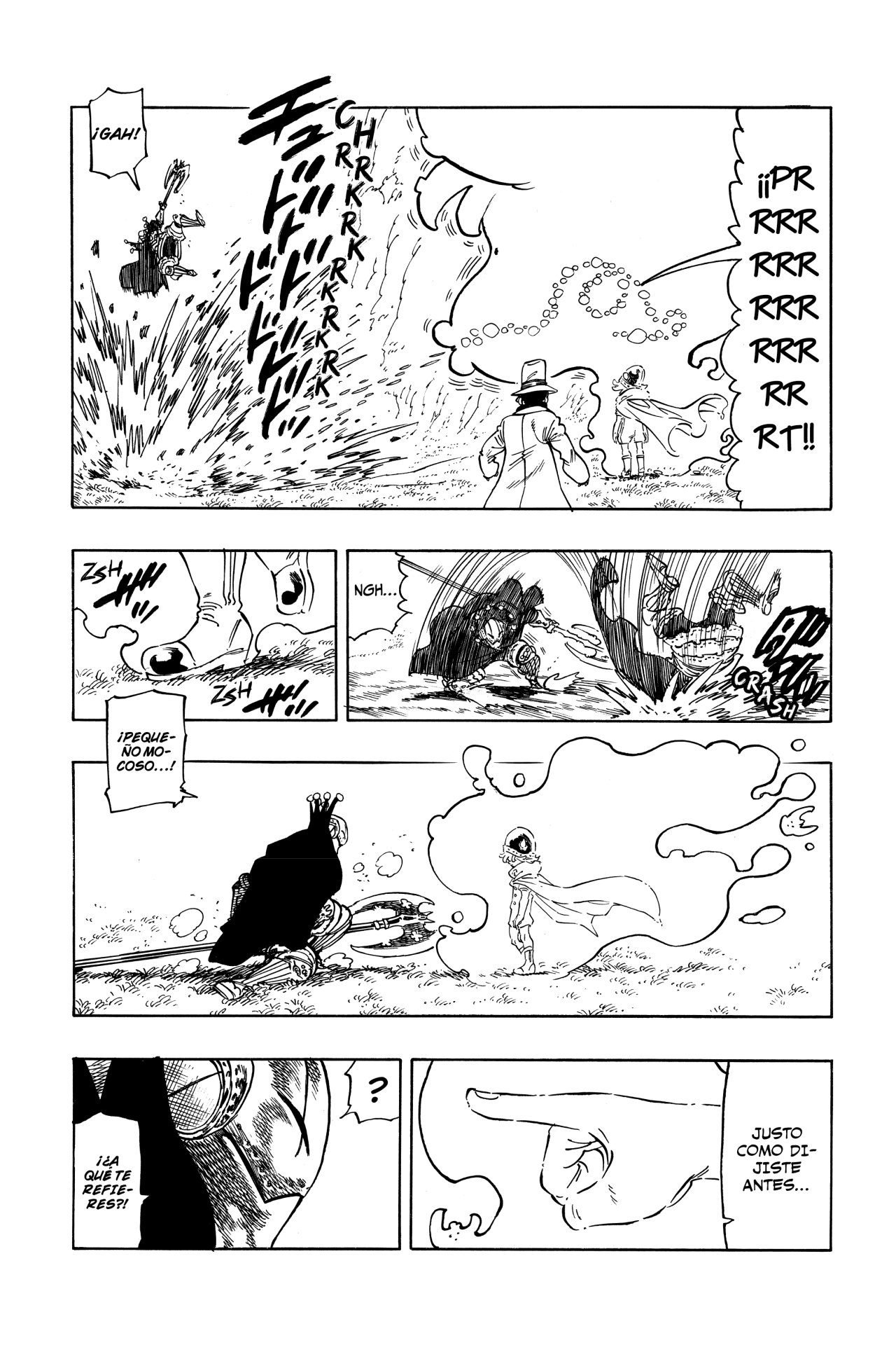 Mokushiroku no Yonkishi Capitulo 12: ¡¡Es la hora del show!! página 10