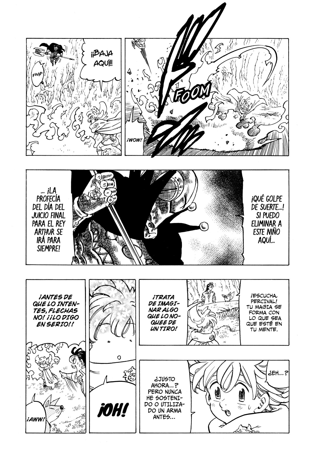Mokushiroku no Yonkishi Capitulo 12: ¡¡Es la hora del show!! página 24