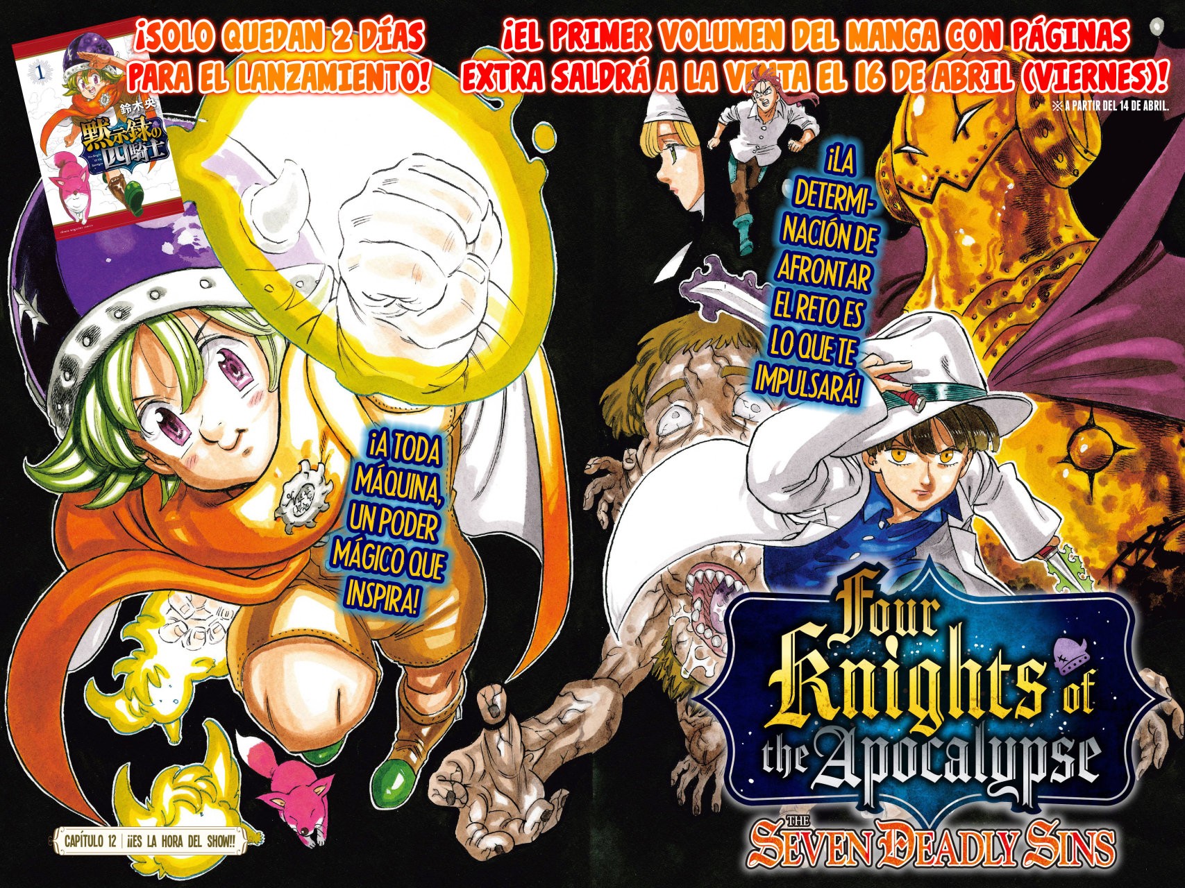 Mokushiroku no Yonkishi Capitulo 12: ¡¡Es la hora del show!! página 5