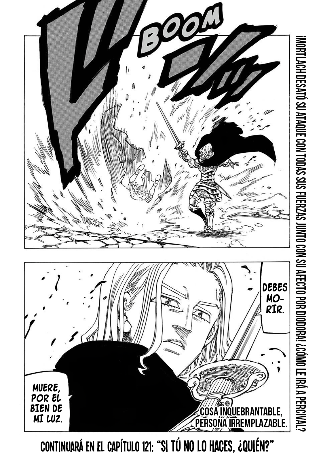 Mokushiroku no Yonkishi Capitulo 120: El Banquete de los más Fuertes página 18