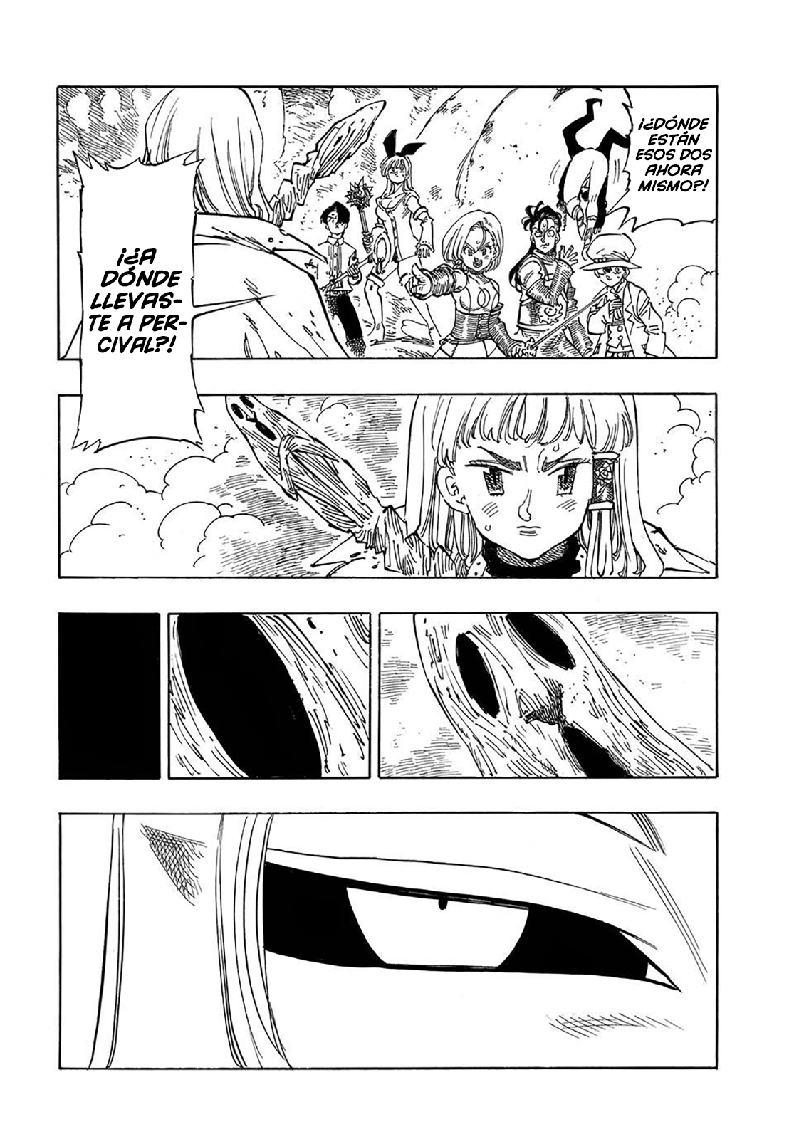 Mokushiroku no Yonkishi Capitulo 120: El Banquete de los más Fuertes página 2