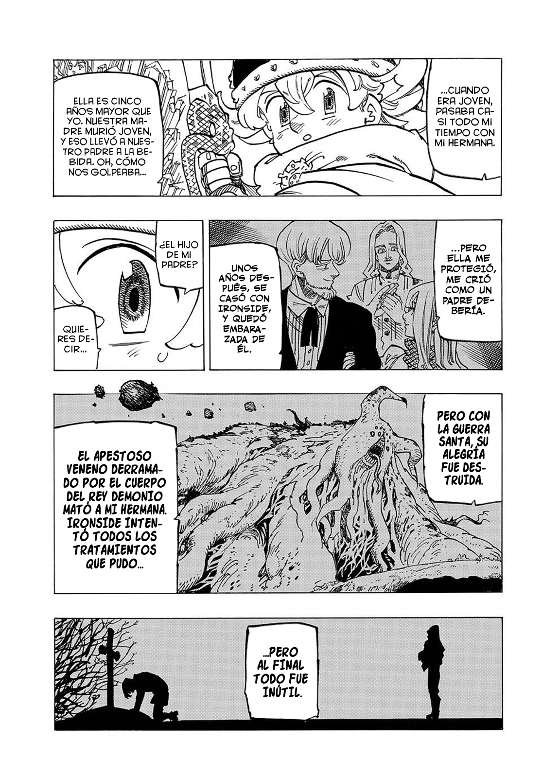 Mokushiroku no Yonkishi Capitulo 120: El Banquete de los más Fuertes página 7