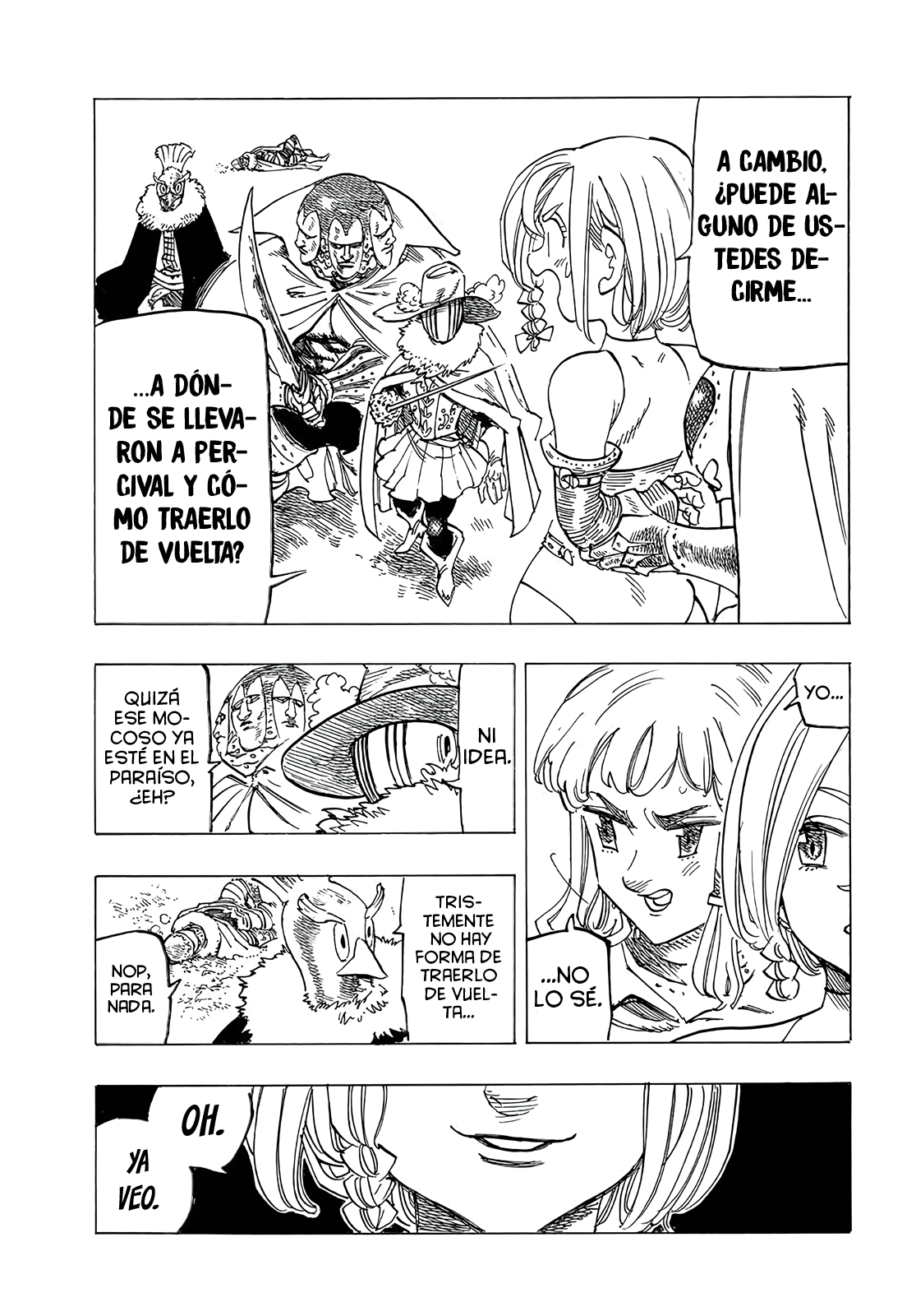 Mokushiroku no Yonkishi Capitulo 121: Si tú no lo haces, ¿entonces quién? página 15