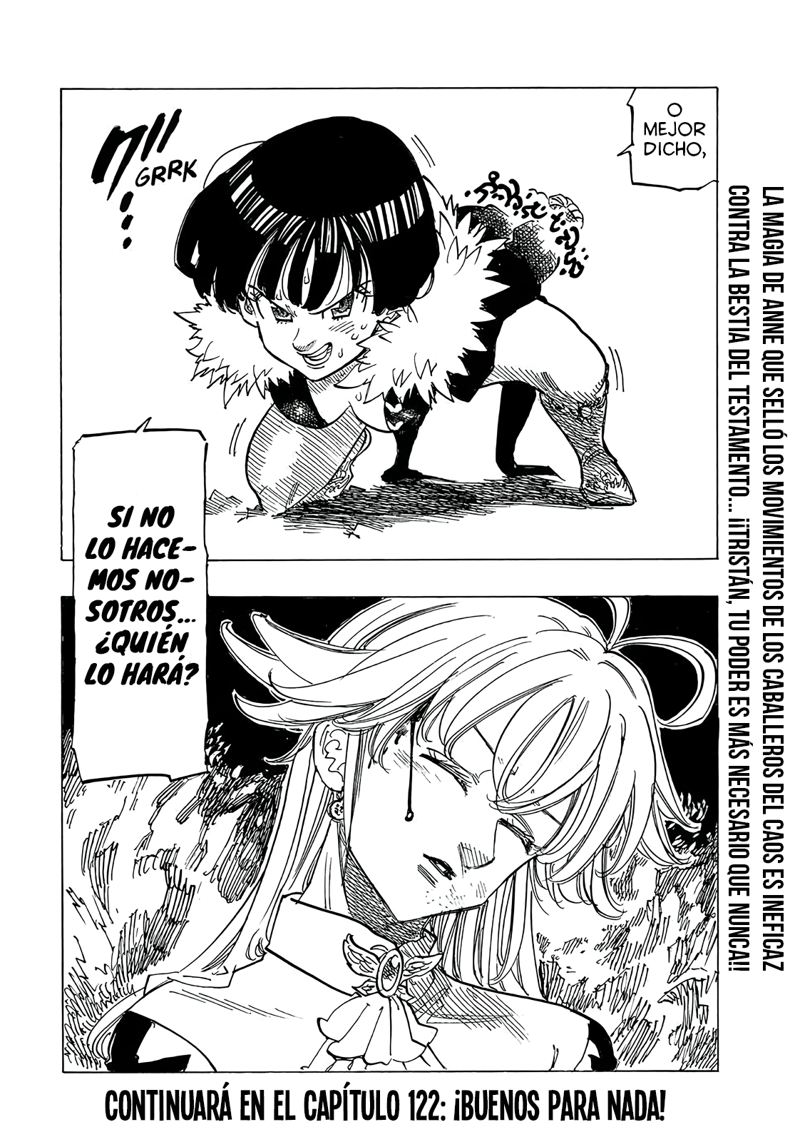 Mokushiroku no Yonkishi Capitulo 121: Si tú no lo haces, ¿entonces quién? página 20