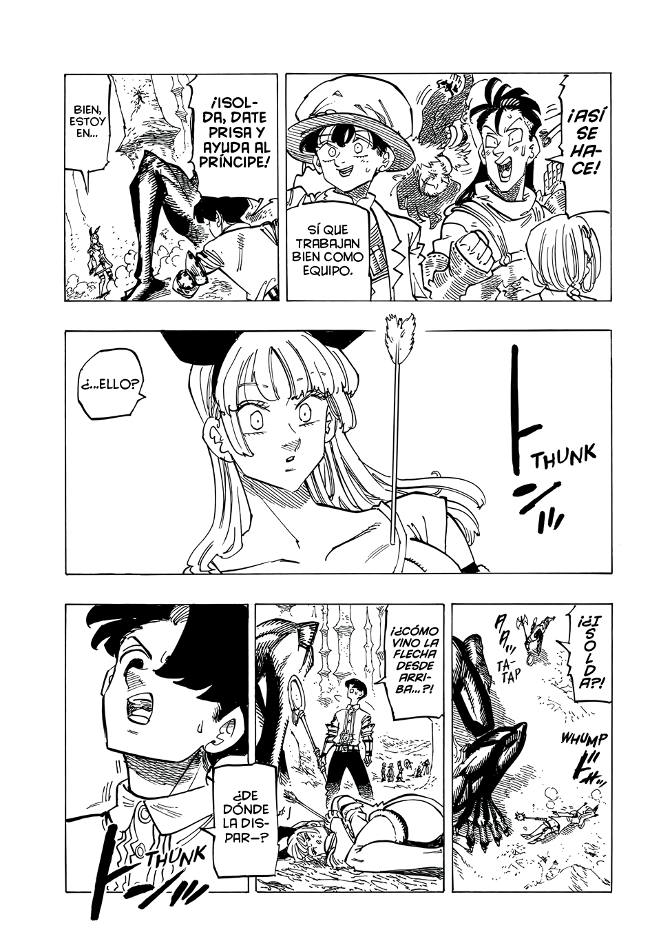 Mokushiroku no Yonkishi Capitulo 121: Si tú no lo haces, ¿entonces quién? página 7