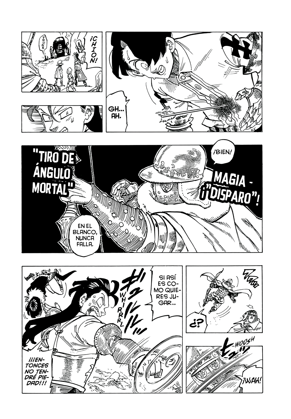 Mokushiroku no Yonkishi Capitulo 121: Si tú no lo haces, ¿entonces quién? página 8