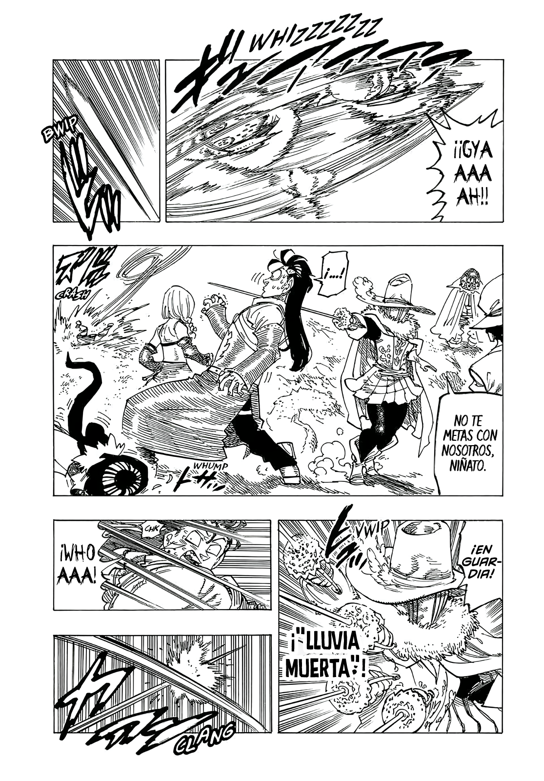 Mokushiroku no Yonkishi Capitulo 121: Si tú no lo haces, ¿entonces quién? página 9