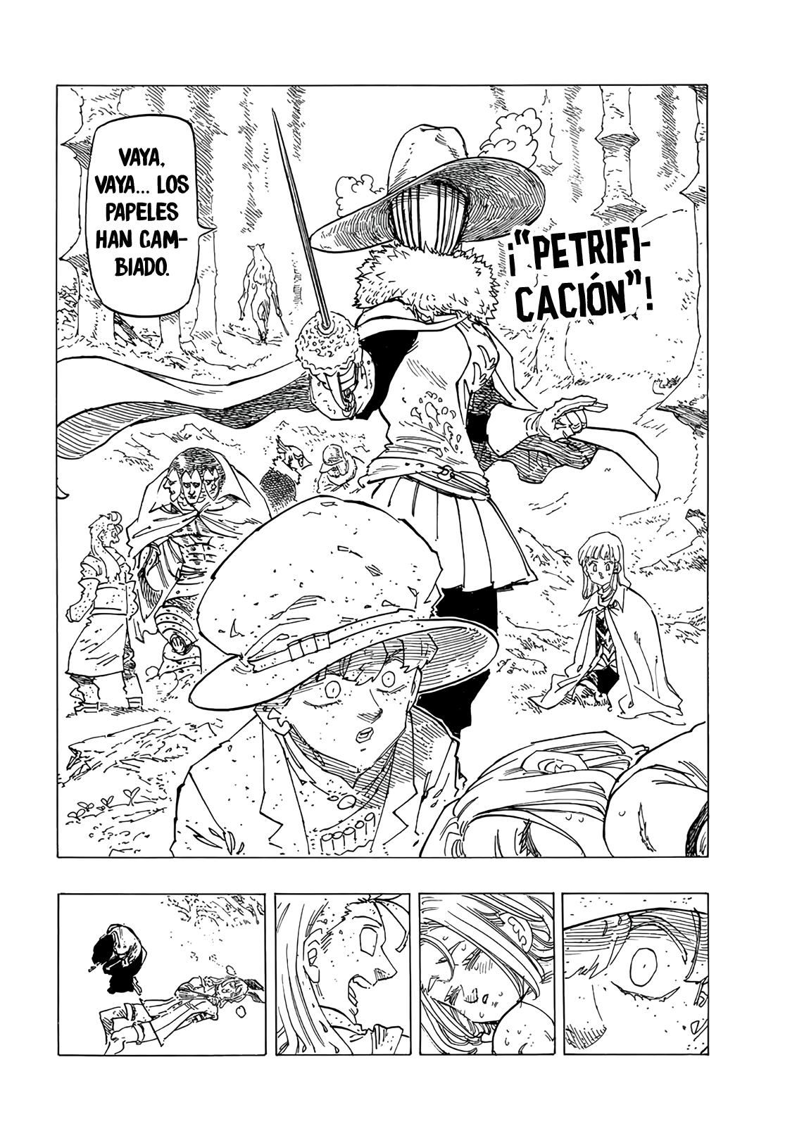 Mokushiroku no Yonkishi Capitulo 122: Fracasados página 10