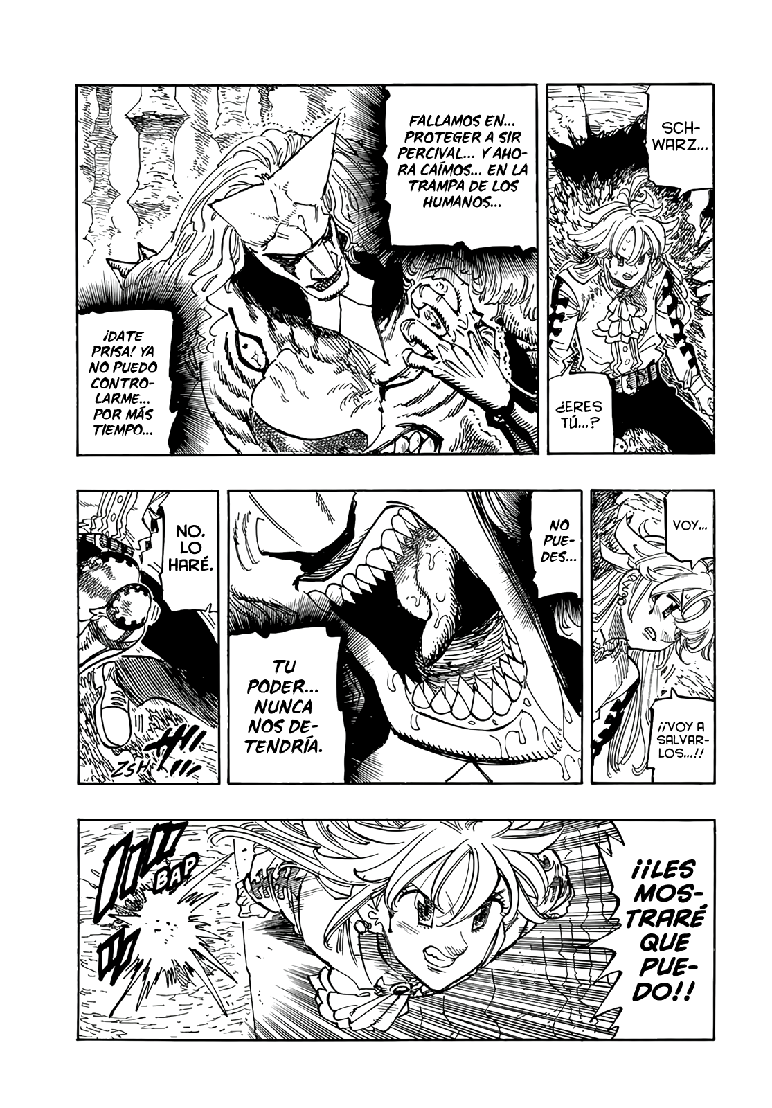 Mokushiroku no Yonkishi Capitulo 122: Fracasados página 3