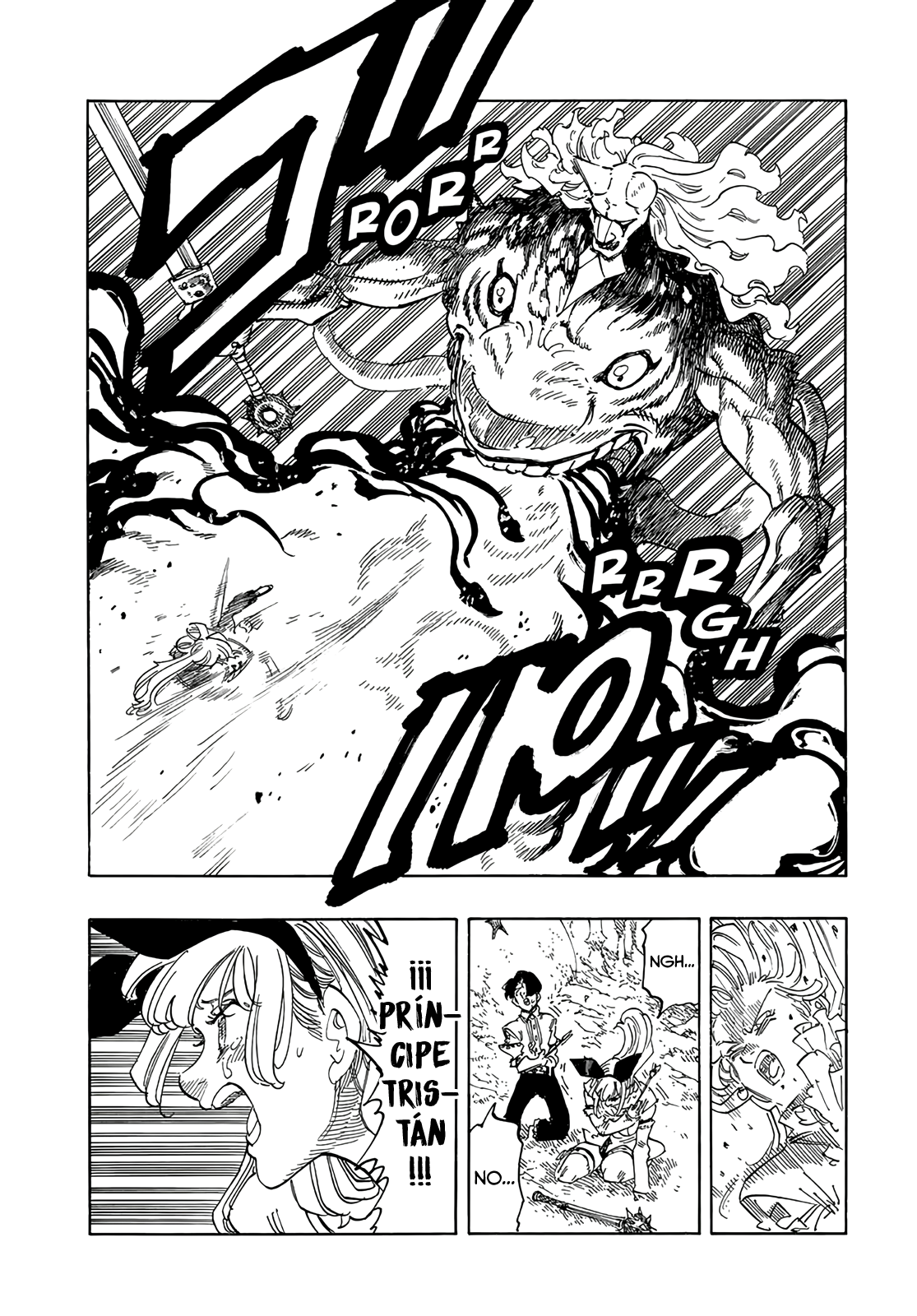 Mokushiroku no Yonkishi Capitulo 122: Fracasados página 7