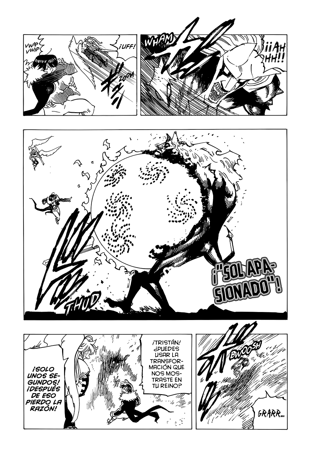 Mokushiroku no Yonkishi Capitulo 123: Determinación página 8