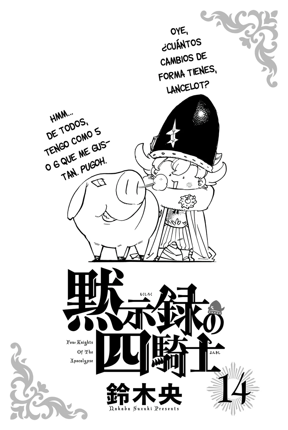Mokushiroku no Yonkishi Capitulo 124.5: Vol. 14 Extra página 4