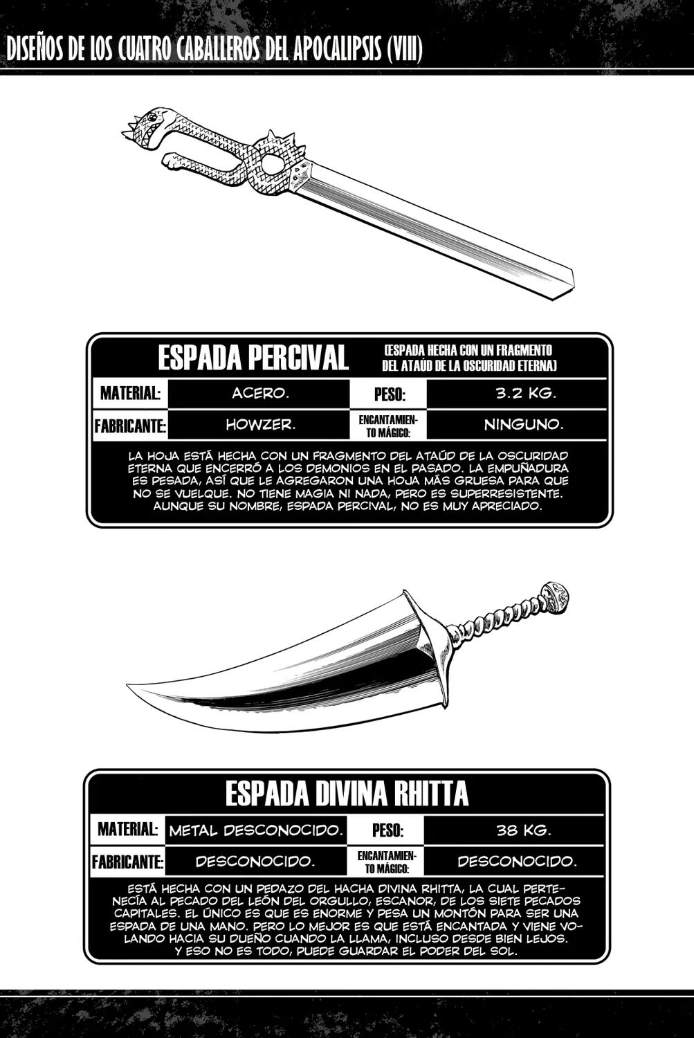Mokushiroku no Yonkishi Capitulo 124.5: Vol. 14 Extra página 5