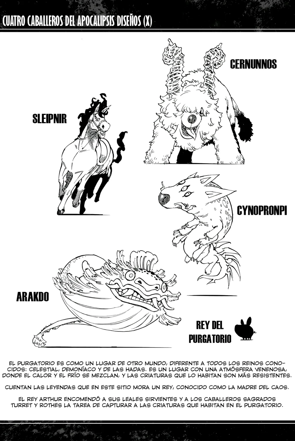 Mokushiroku no Yonkishi Capitulo 124.5: Vol. 14 Extra página 7