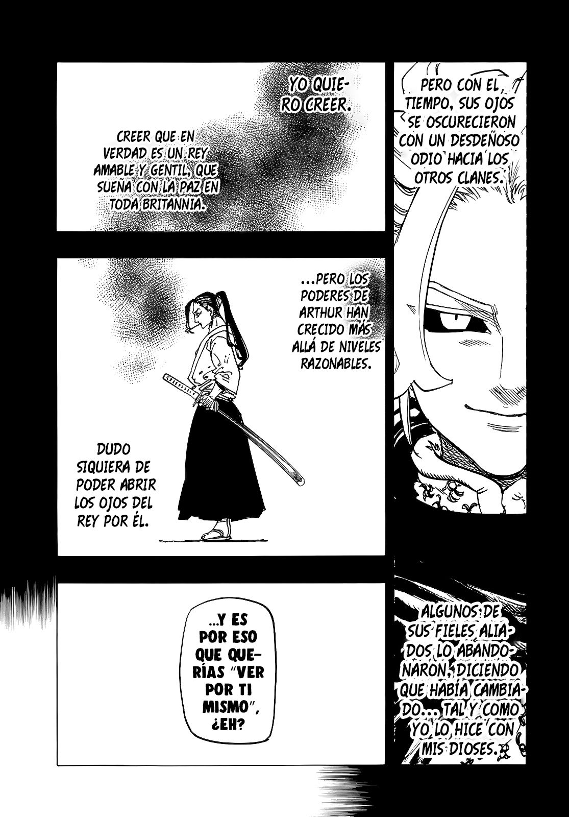 Mokushiroku no Yonkishi Capitulo 125: El Caballero de la Guerra página 15