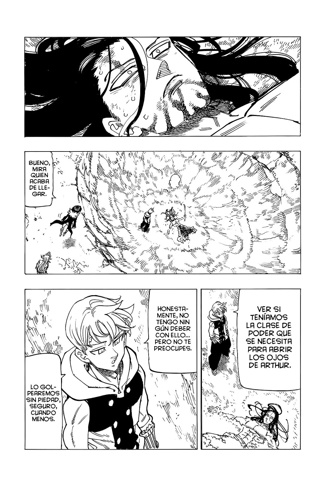 Mokushiroku no Yonkishi Capitulo 125: El Caballero de la Guerra página 16