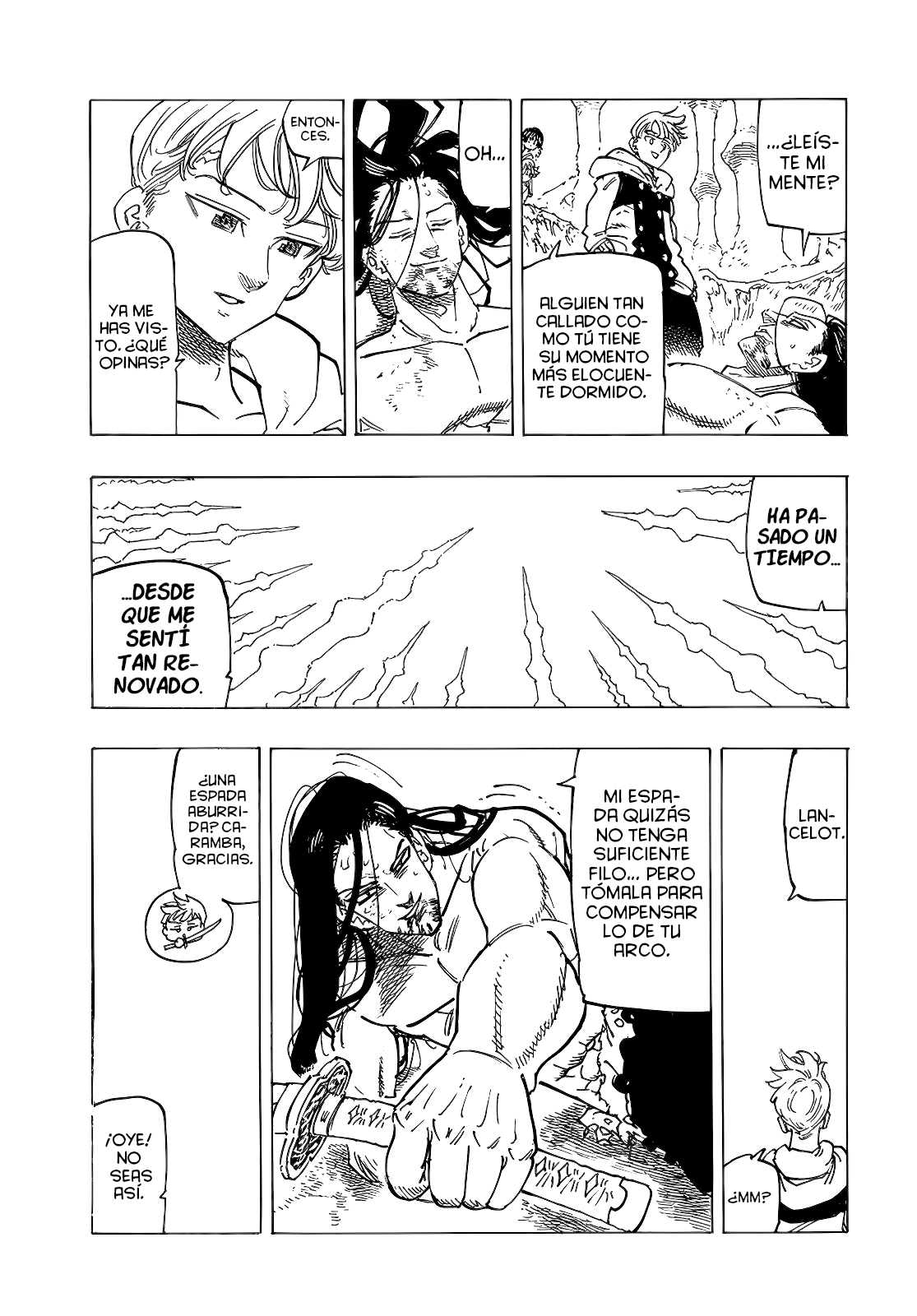 Mokushiroku no Yonkishi Capitulo 125: El Caballero de la Guerra página 17