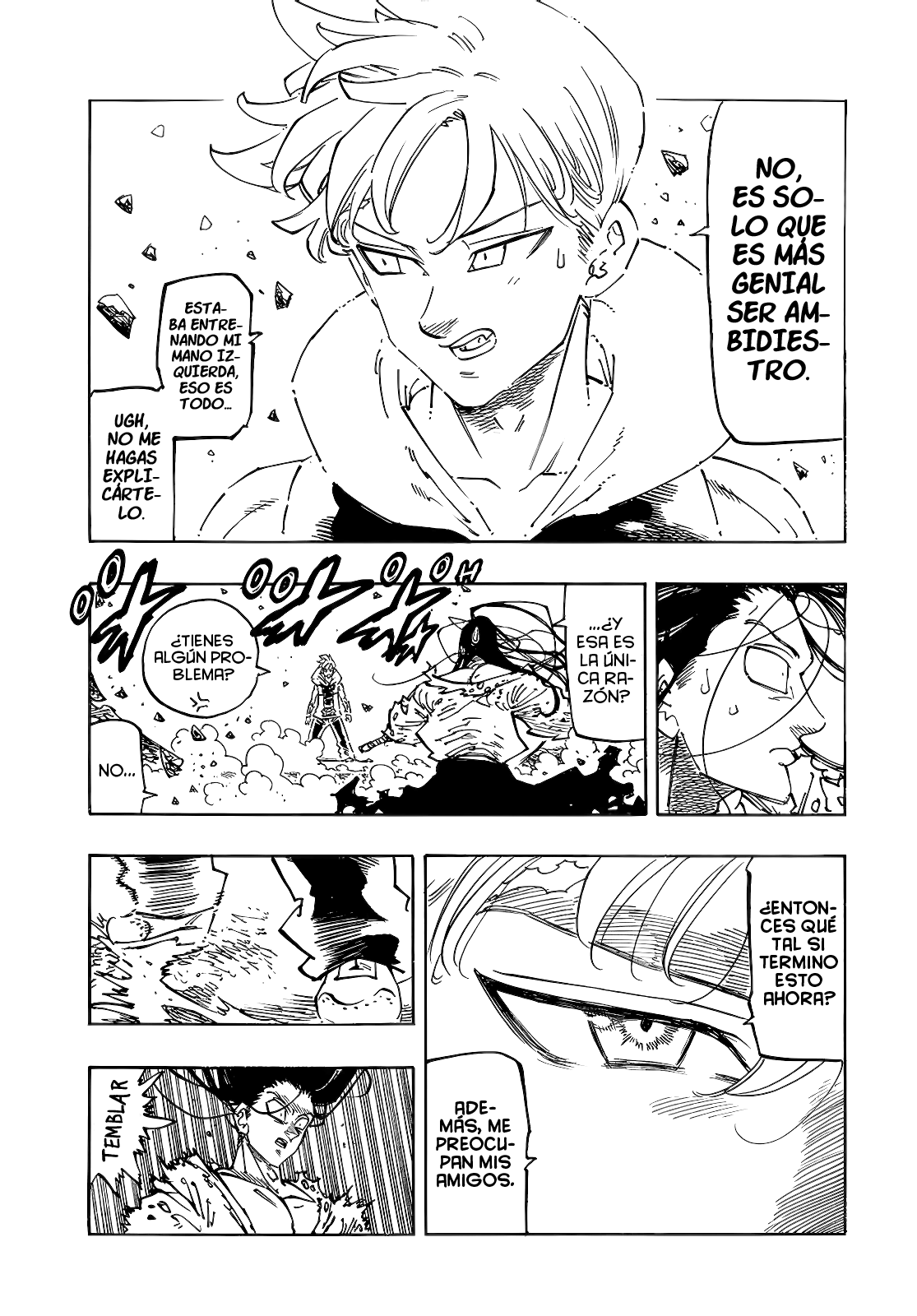 Mokushiroku no Yonkishi Capitulo 125: El Caballero de la Guerra página 3