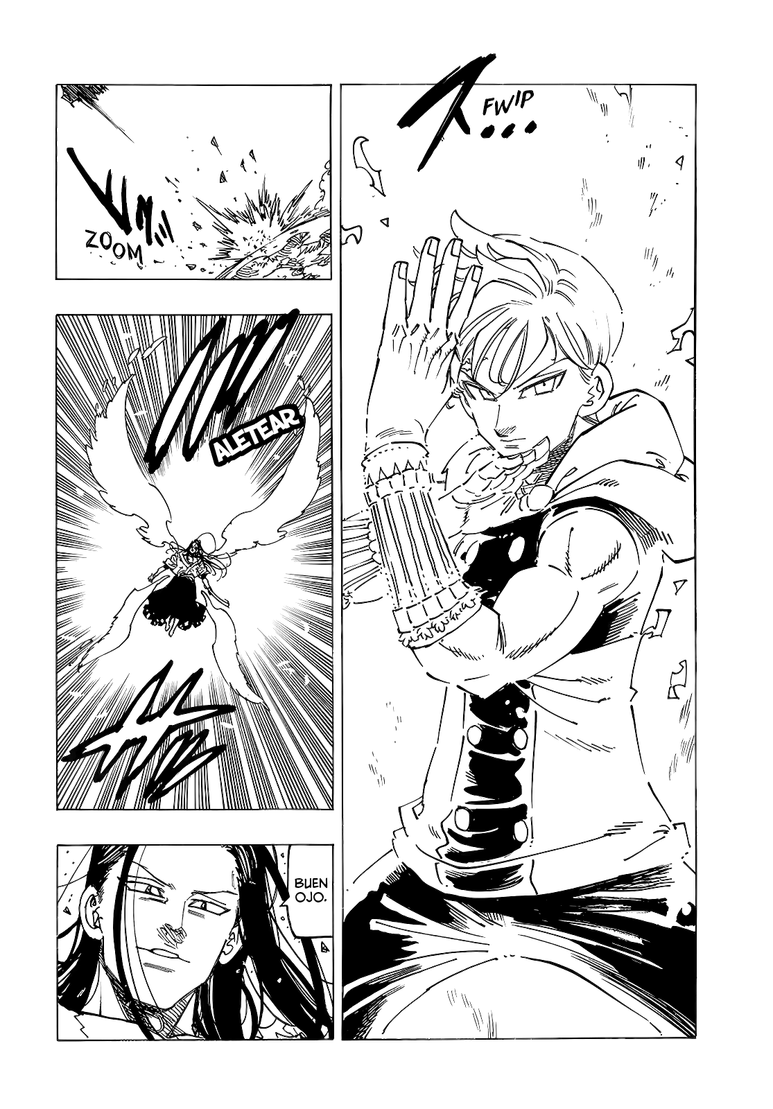 Mokushiroku no Yonkishi Capitulo 125: El Caballero de la Guerra página 4