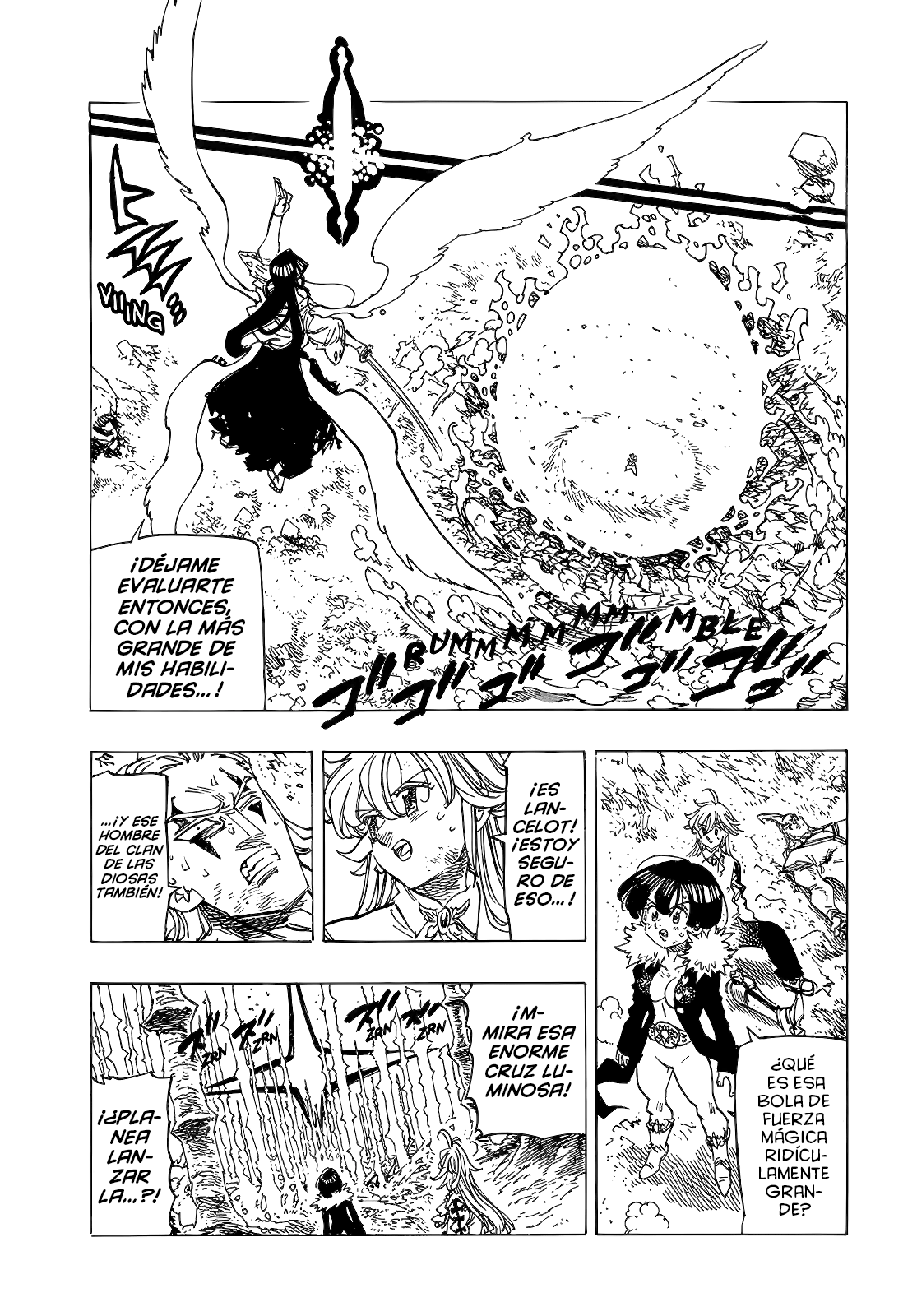 Mokushiroku no Yonkishi Capitulo 125: El Caballero de la Guerra página 5