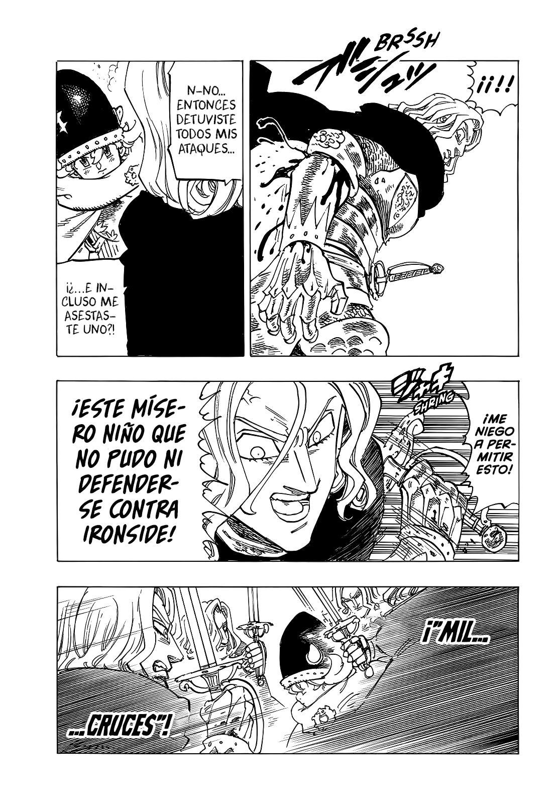 Mokushiroku no Yonkishi Capitulo 126: Oración página 14