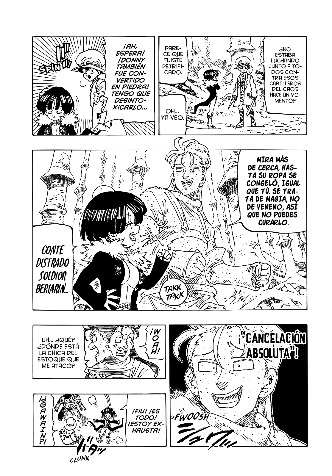 Mokushiroku no Yonkishi Capitulo 126: Oración página 3