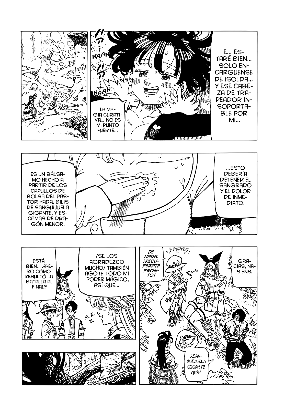 Mokushiroku no Yonkishi Capitulo 126: Oración página 4