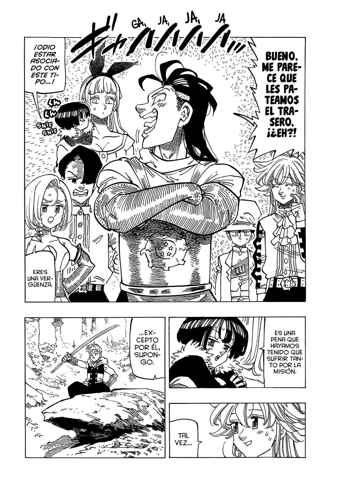Mokushiroku no Yonkishi Capitulo 126: Oración página 6