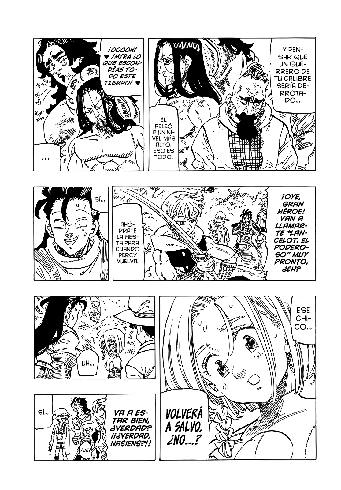 Mokushiroku no Yonkishi Capitulo 126: Oración página 7