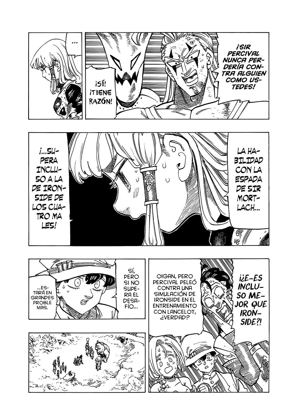 Mokushiroku no Yonkishi Capitulo 126: Oración página 9