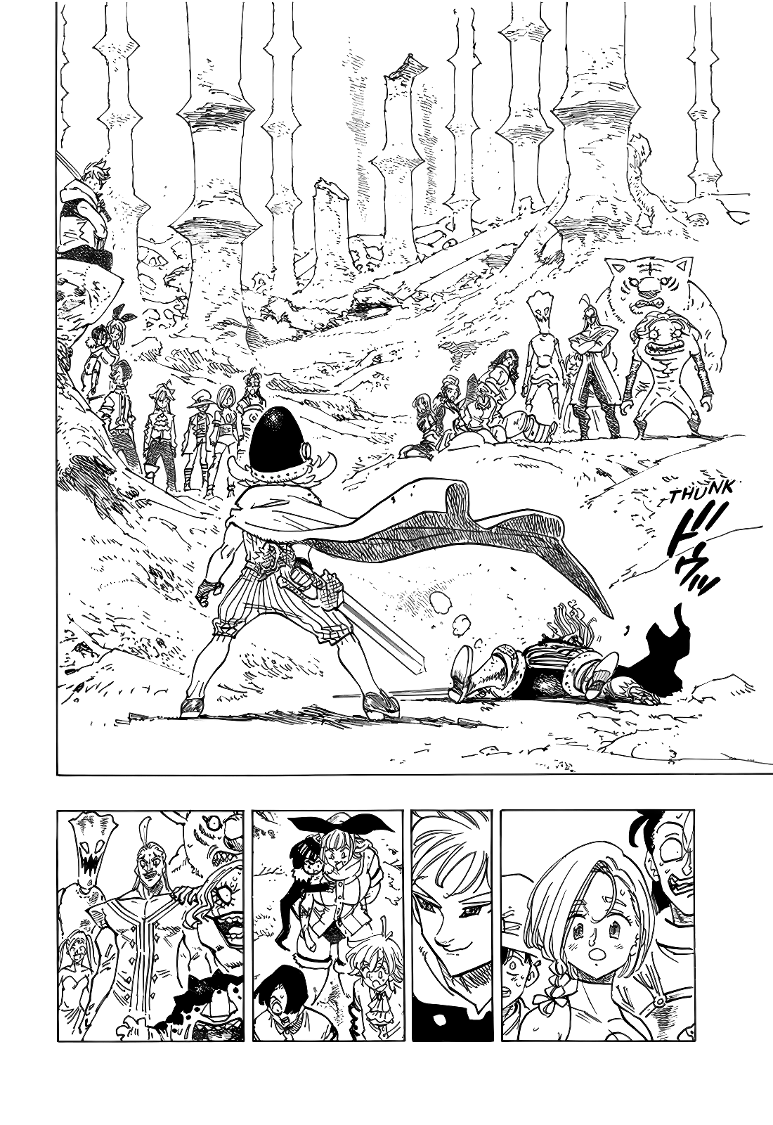 Mokushiroku no Yonkishi Capitulo 127 página 4