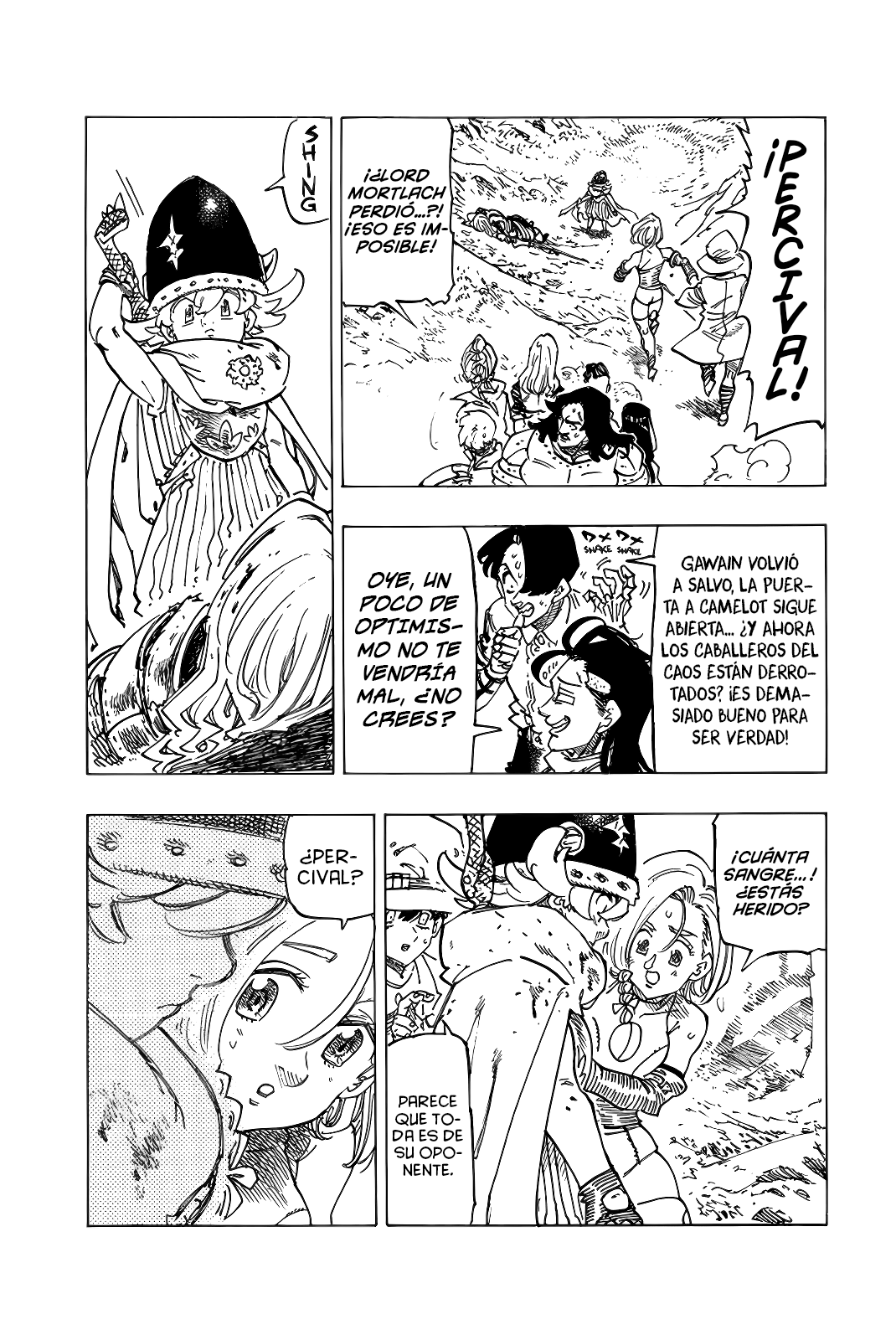 Mokushiroku no Yonkishi Capitulo 127 página 5