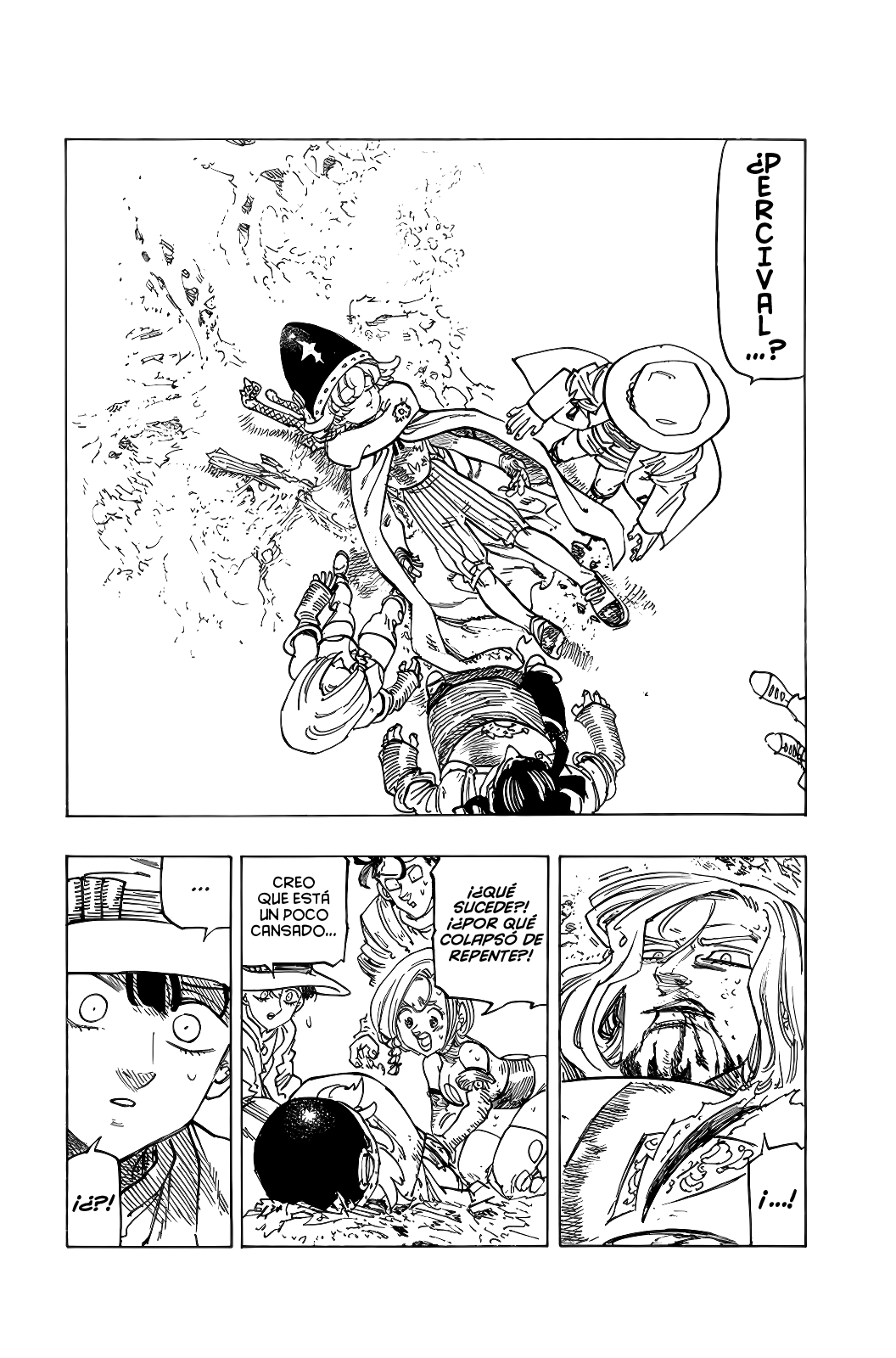 Mokushiroku no Yonkishi Capitulo 128: El día que te fuiste página 10