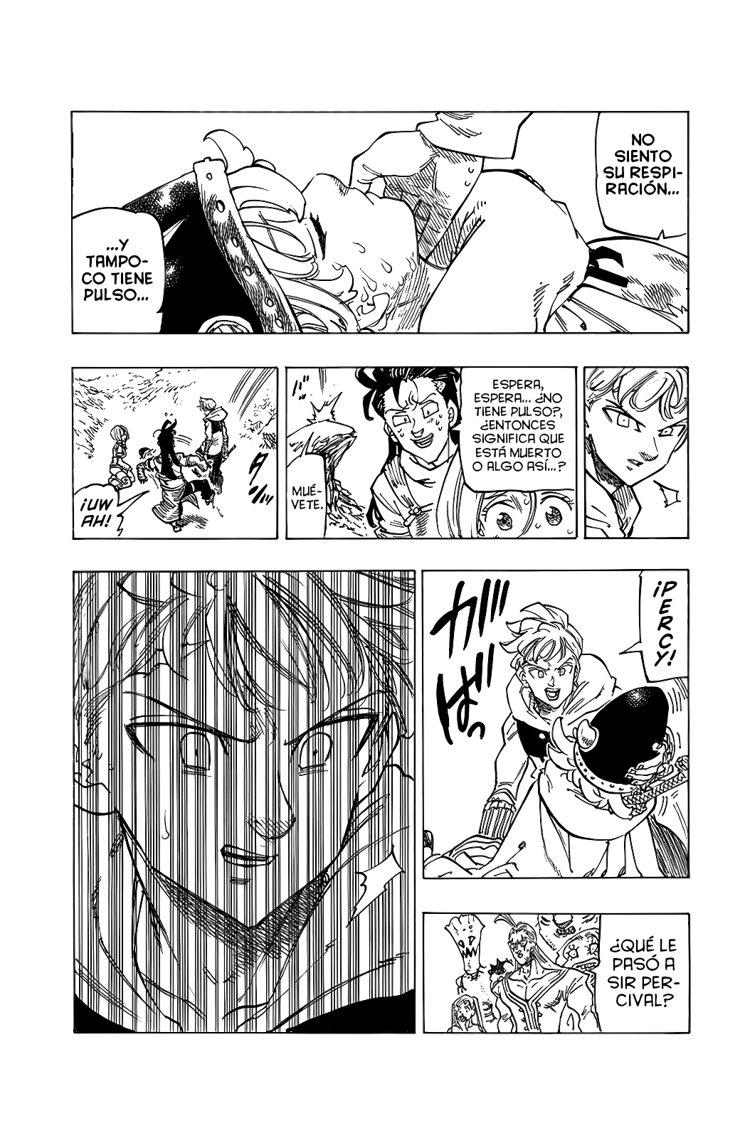 Mokushiroku no Yonkishi Capitulo 128: El día que te fuiste página 11