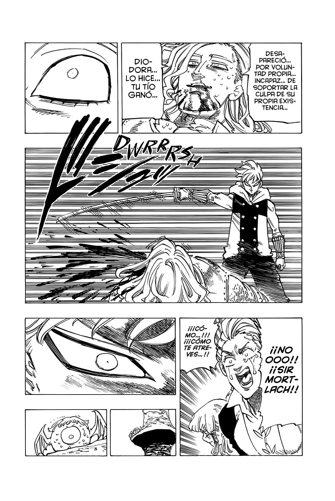 Mokushiroku no Yonkishi Capitulo 128: El día que te fuiste página 14