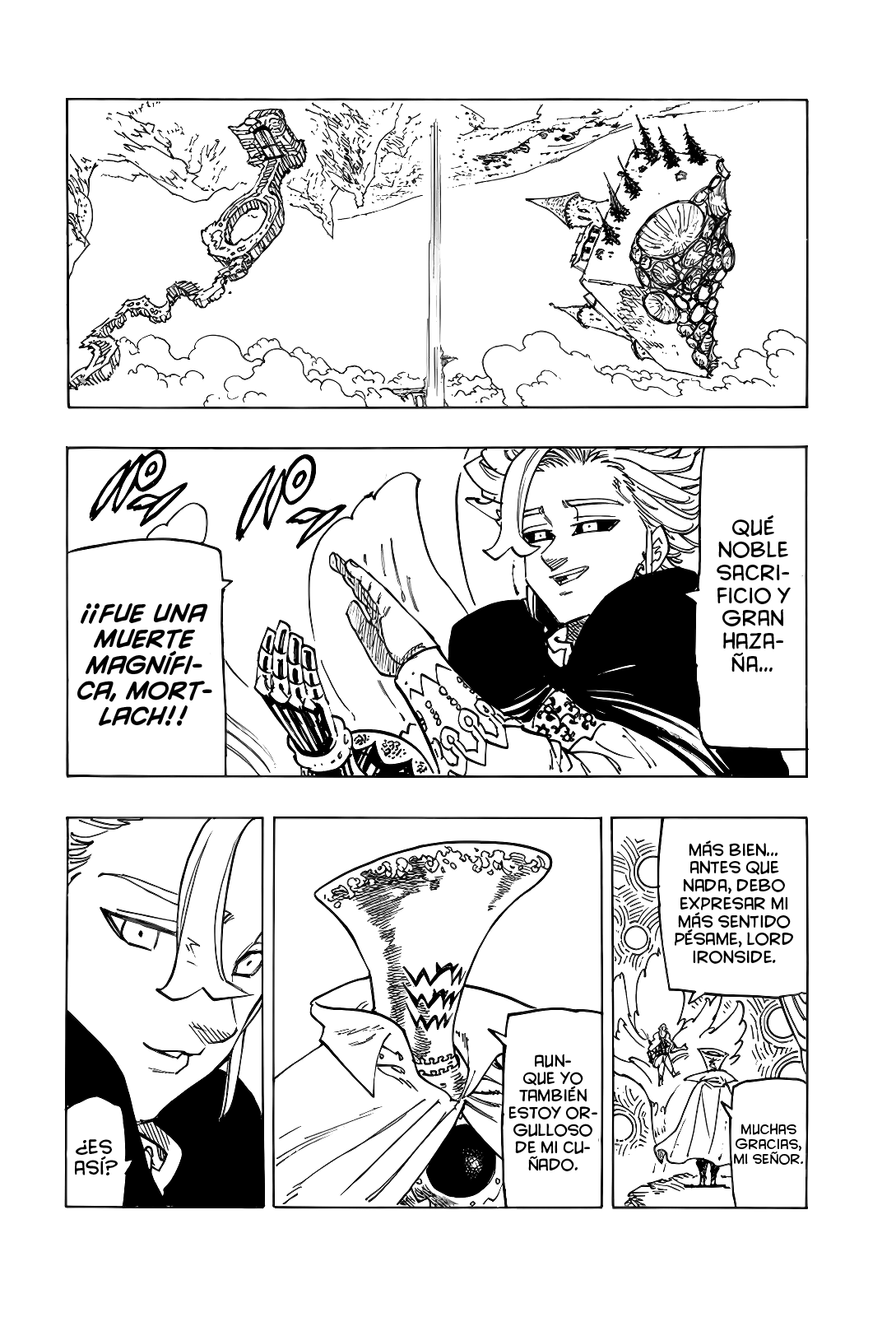 Mokushiroku no Yonkishi Capitulo 128: El día que te fuiste página 16