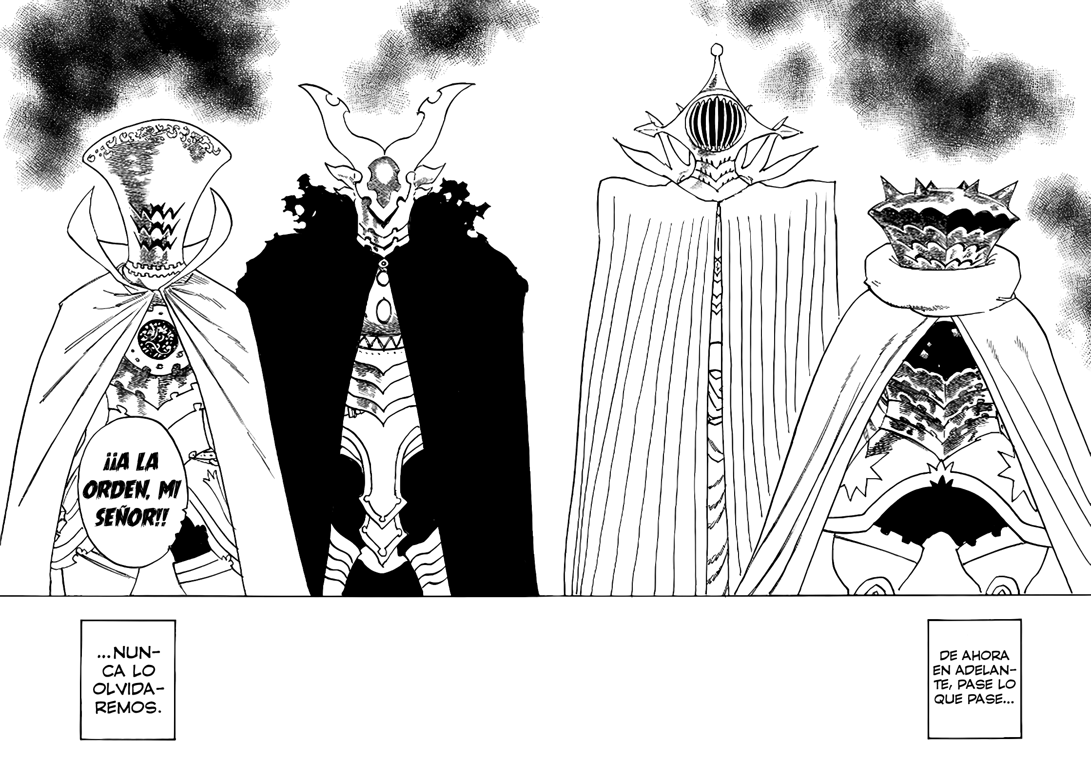 Mokushiroku no Yonkishi Capitulo 128: El día que te fuiste página 18