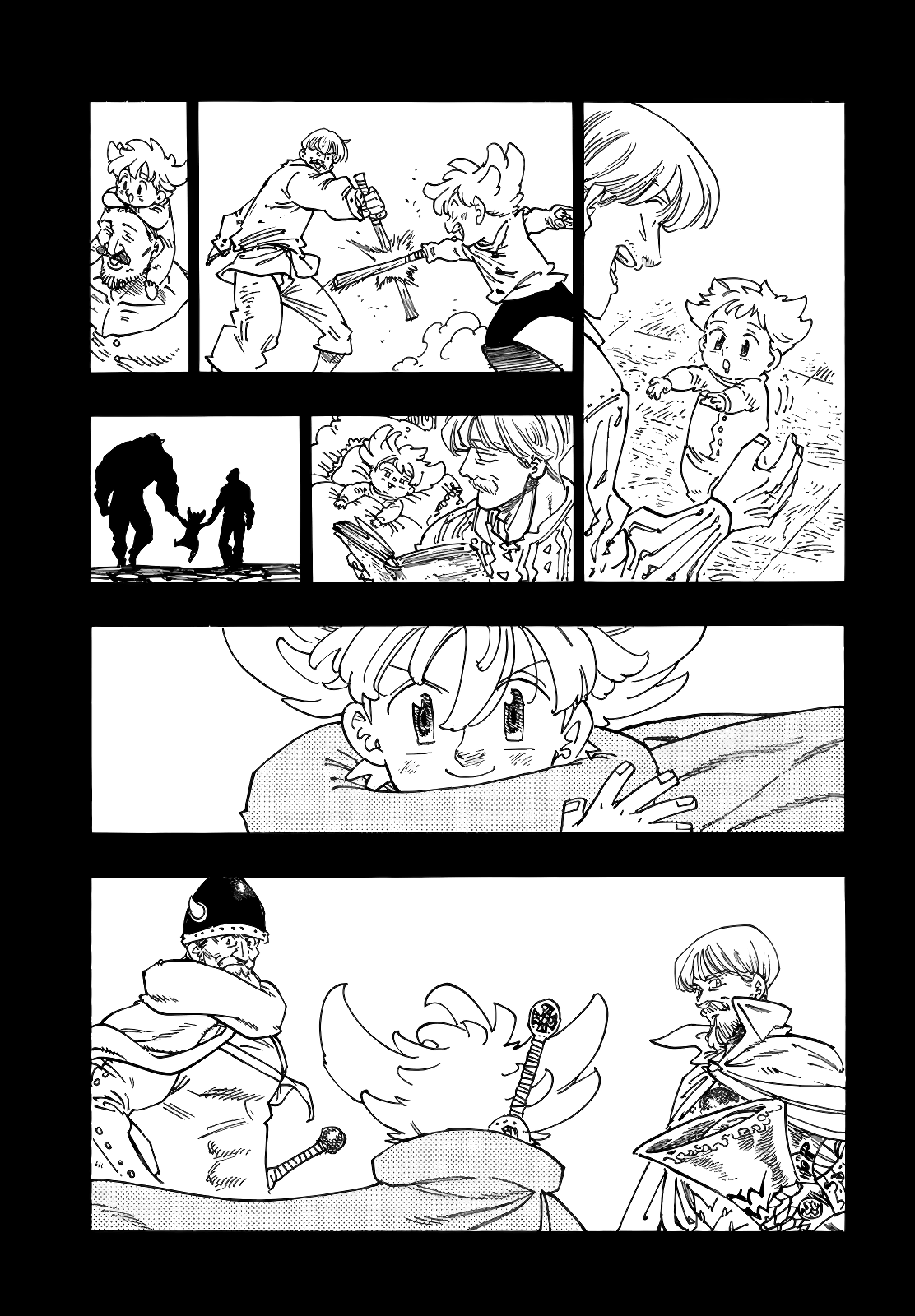 Mokushiroku no Yonkishi Capitulo 128: El día que te fuiste página 3