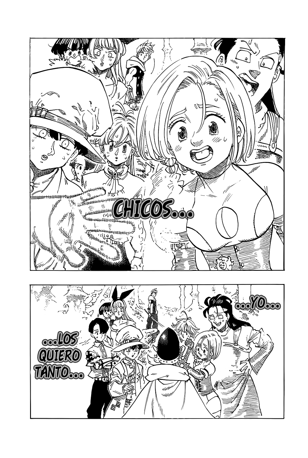 Mokushiroku no Yonkishi Capitulo 128: El día que te fuiste página 5