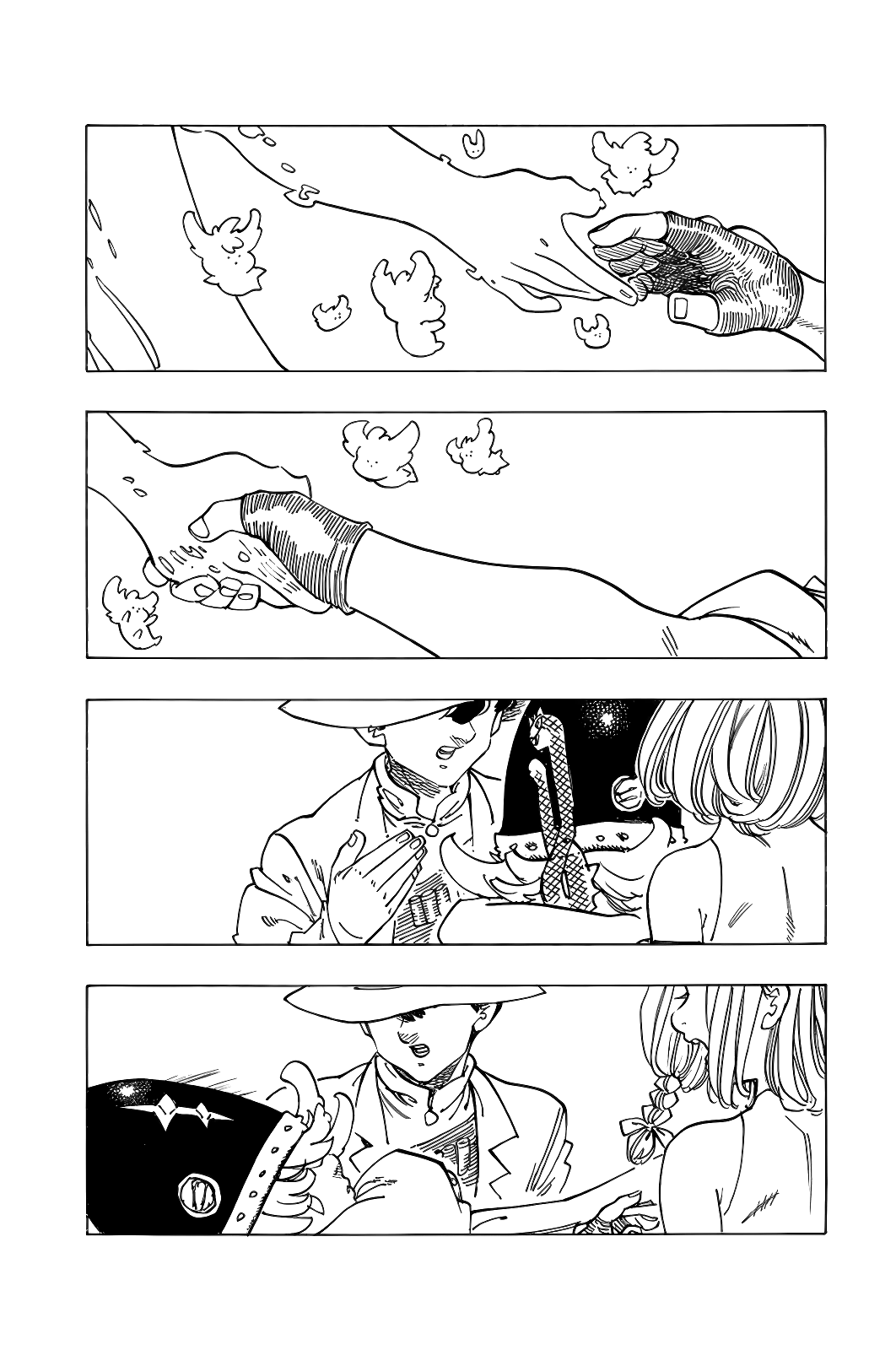 Mokushiroku no Yonkishi Capitulo 128: El día que te fuiste página 9
