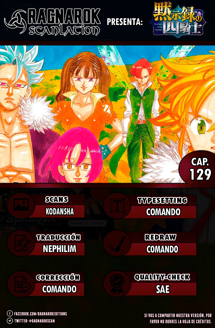 Mokushiroku no Yonkishi Capitulo 129: Invasión página 20