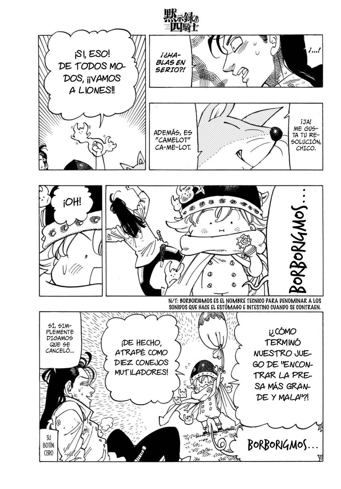 Mokushiroku no Yonkishi Capitulo 13: Aún más decidido página 14