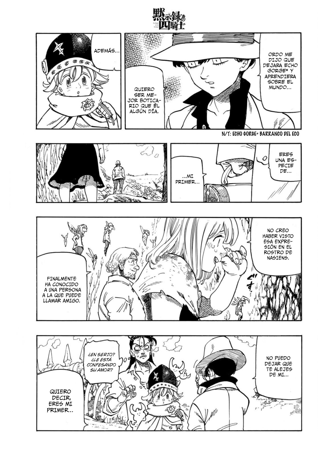 Mokushiroku no Yonkishi Capitulo 13: Aún más decidido página 18