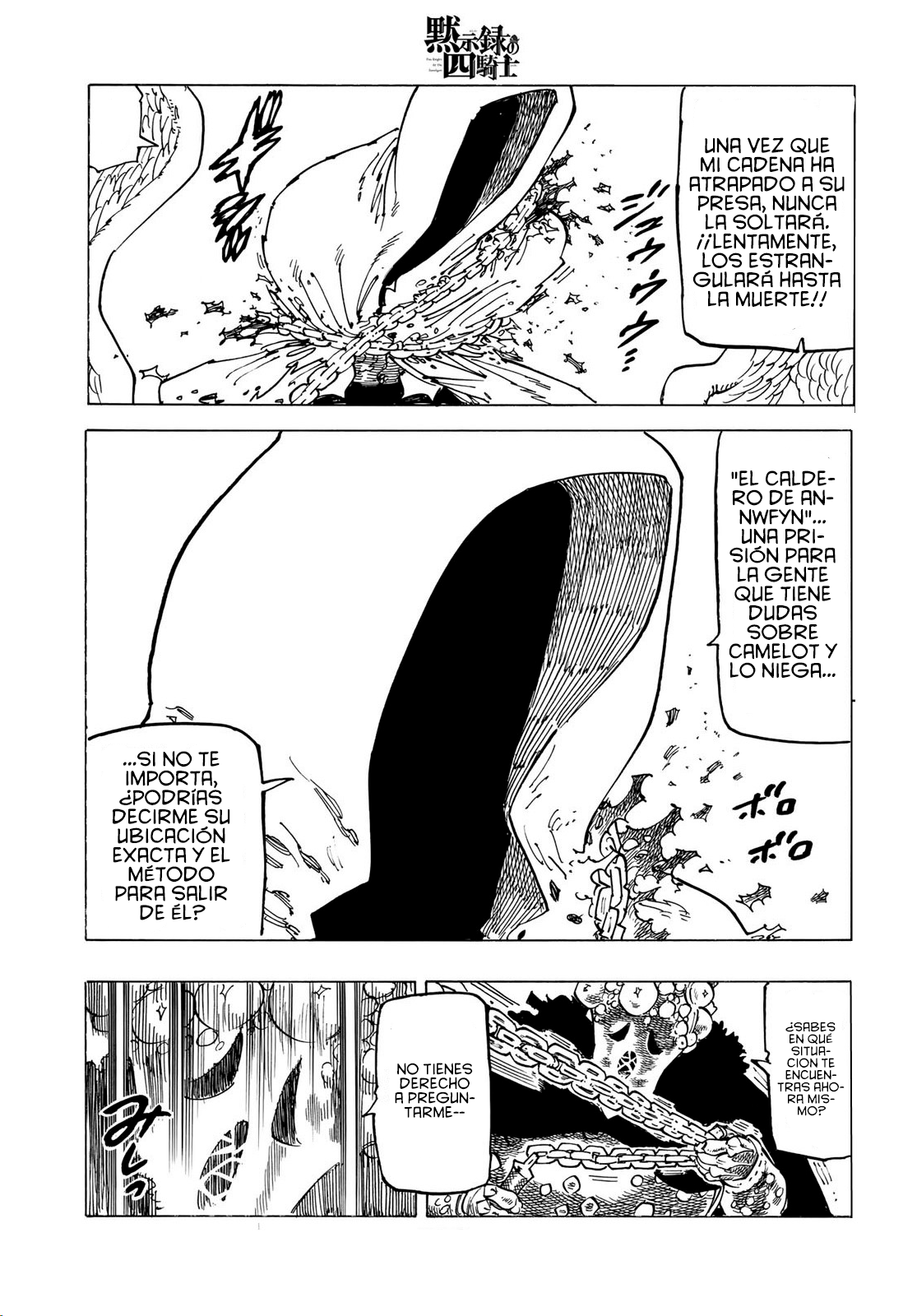 Mokushiroku no Yonkishi Capitulo 131: Buscando esperanza página 17
