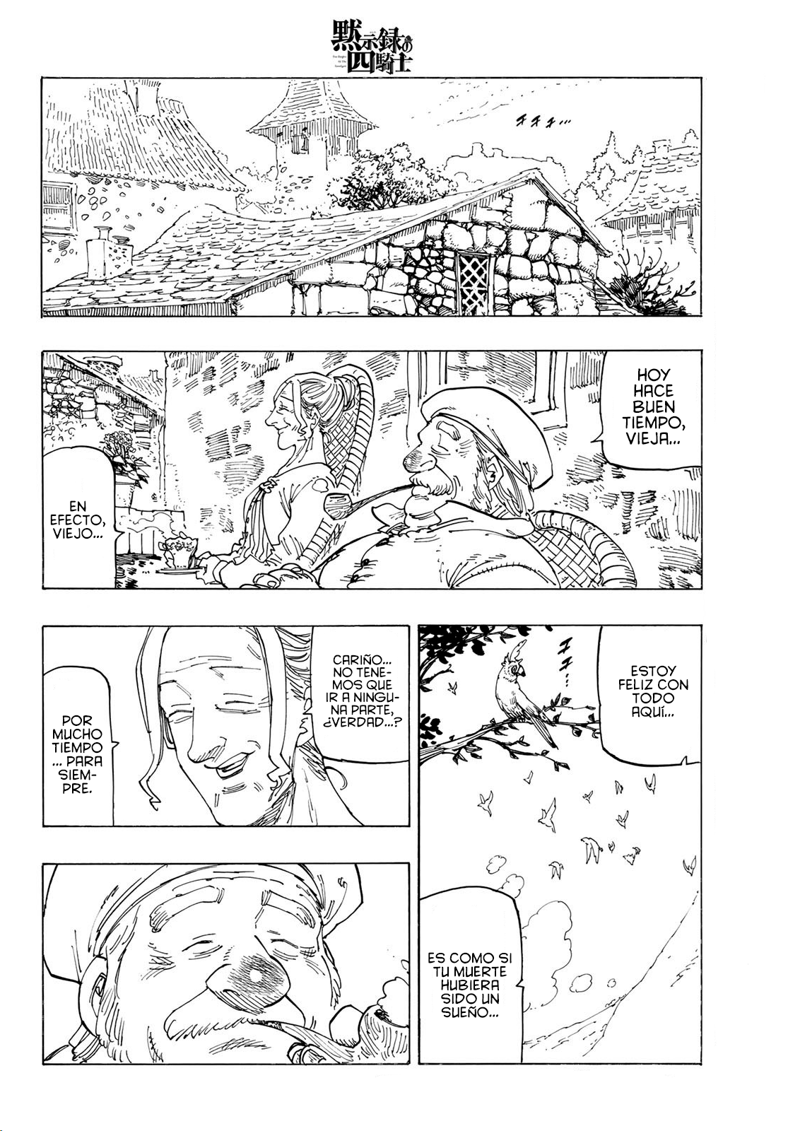 Mokushiroku no Yonkishi Capitulo 131: Buscando esperanza página 8