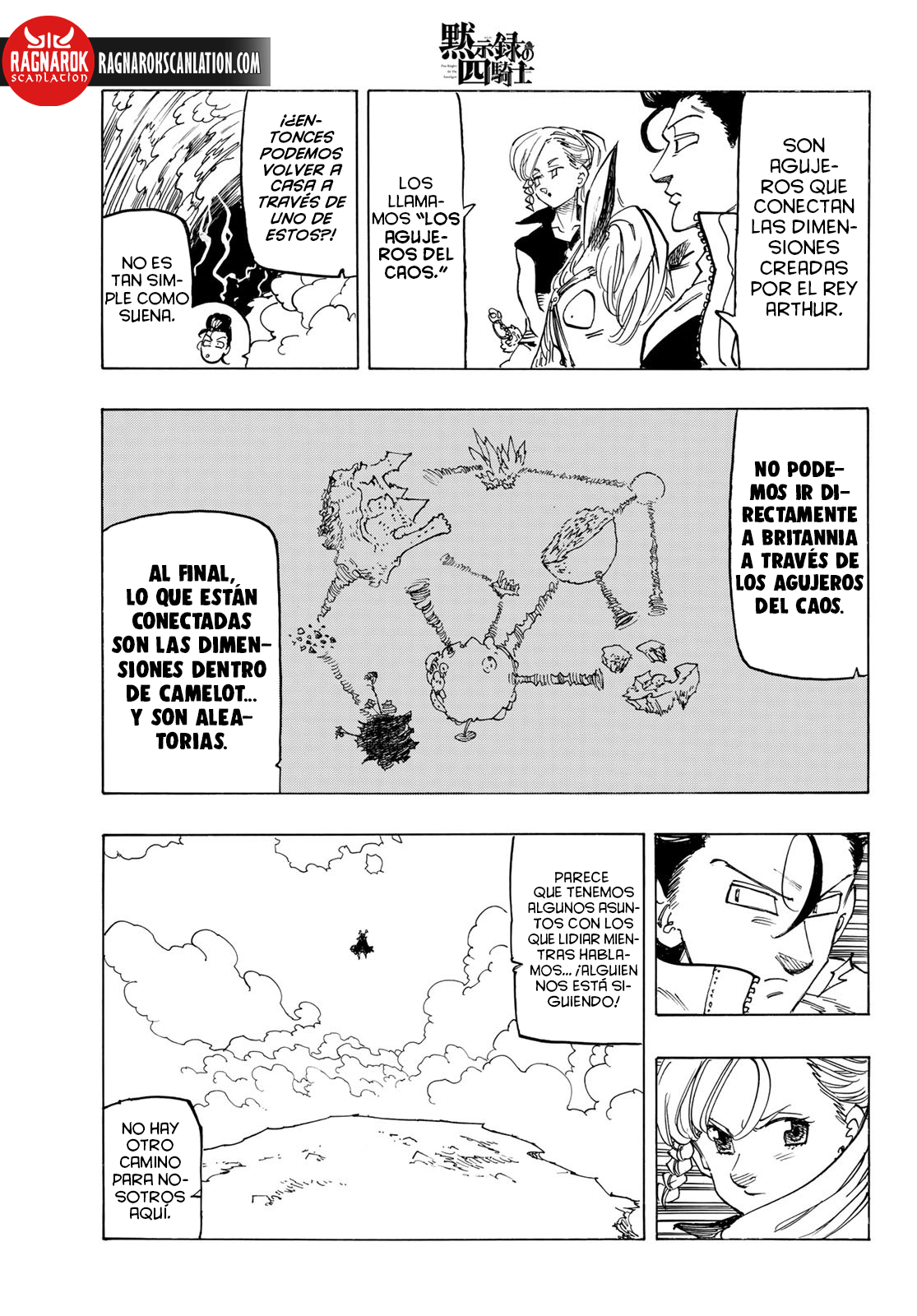 Mokushiroku no Yonkishi Capitulo 132: Los que resisten página 18